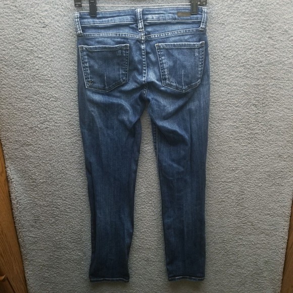 Kut From The Kloth Women's 2 Catherine Blue Boyfriend Jeans 28.75" 29" 8.25" - Picture 7 of 11